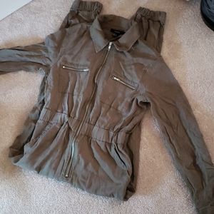 Forever 21 Military Green Jumpsuit